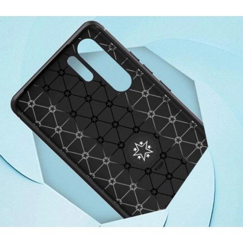 Xiaomi Mi Note 10 Pro Kılıf Renkli Silikon Yüzüklü Standlı Auto Focus Ravel Kapak - Kırmızı - Siyah