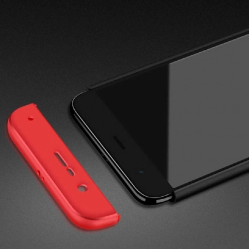 Xiaomi Mi Note 3 Kılıf 3 Parçalı 360 Tam Korumalı Rubber AYS Kapak  - Rose Gold