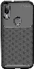 Xiaomi Mi Play Kılıf Karbon Serisi Mat Fiber Silikon Negro Kapak - Siyah