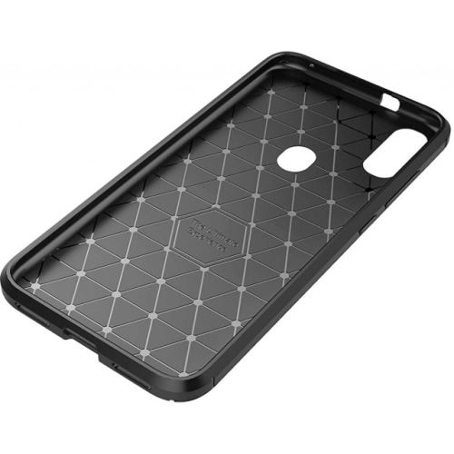 Xiaomi Mi Play Kılıf Silikon Parmak İzi Bırakmayan Karbon Soft Negro Kapak - Lacivert