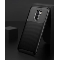 Xiaomi Pocophone F1 Kılıf Silikon Parmak İzi Bırakmayan Karbon Soft Negro Kapak - Lacivert