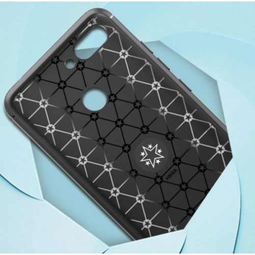 Xiaomi Redmi 6A Kılıf Renkli Silikon Yüzüklü Standlı Auto Focus Ravel Kapak - Mavi