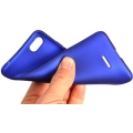 Xiaomi Redmi 6A Kılıf İnce Soft Mat Renkli Esnek Silikon Kapak - Lacivert