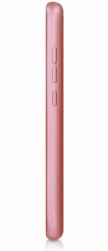 Xiaomi Redmi 7A Kılıf İnce Mat Esnek Silikon - Kırmızı