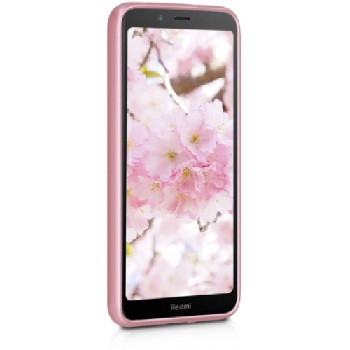 Xiaomi Redmi 7A Kılıf İnce Soft Mat Renkli Esnek Silikon Kapak - Kırmızı