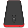 Xiaomi Redmi 8 Kılıf 3 Parçalı 360 Tam Korumalı Rubber AYS Kapak  - Kırmızı