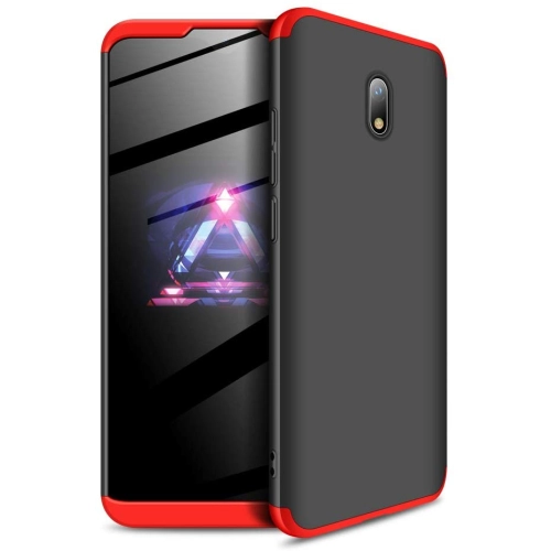 Xiaomi Redmi 8A Kılıf 3 Parçalı 360 Tam Korumalı Rubber AYS Kapak - Mavi