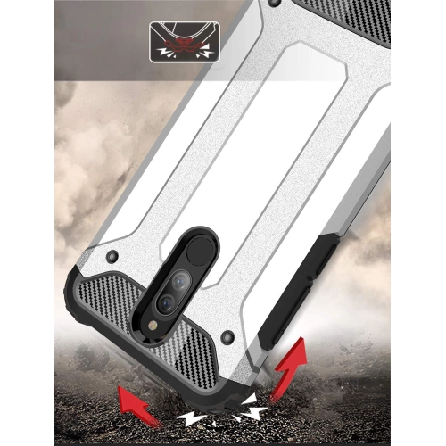 Xiaomi Redmi 8A Kılıf Zırhlı Tank Crash Silikon Kapak - Mavi