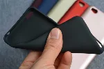 Xiaomi Redmi Go Kılıf İnce Mat Esnek Silikon - Gold