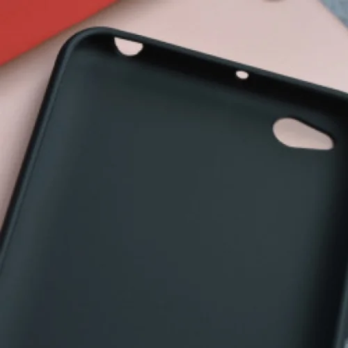 Xiaomi Redmi Go Kılıf İnce Mat Esnek Silikon - Kırmızı