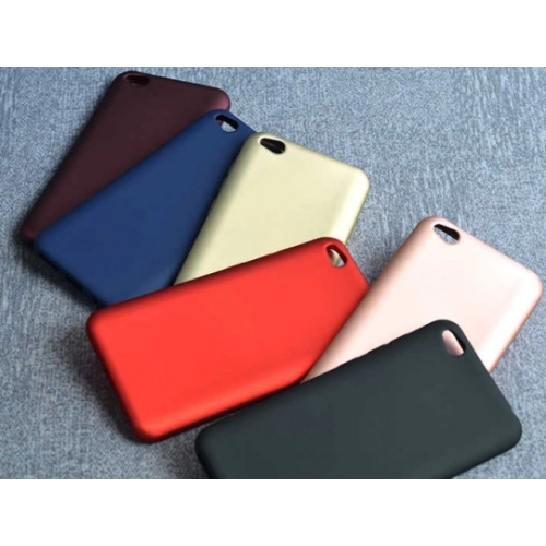 Xiaomi Redmi Go Kılıf İnce Soft Mat Renkli Esnek Silikon Kapak - Rose Gold