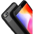 Xiaomi Redmi Go Kılıf Silikon Parmak İzi Bırakmayan Karbon Soft Negro Kapak - Siyah
