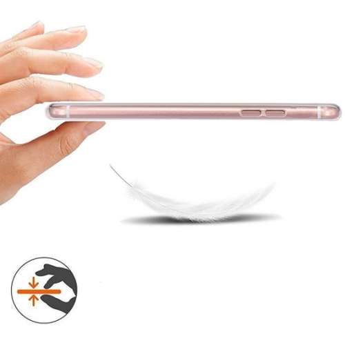 Xiaomi Redmi Go Kılıf Kamera Korumalı Esnek Silikon Kapak - Şeffaf