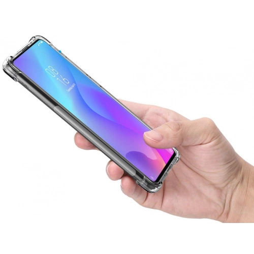 Xiaomi Redmi K20 Kılıf Silikon Köşe Korumalı Airbag Darbe Emici Kapak - Şeffaf