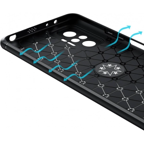 Xiaomi Redmi Note 10 Pro Kılıf Renkli Silikon Yüzüklü Standlı Auto Focus Ravel Kapak - Kırmızı - Siyah