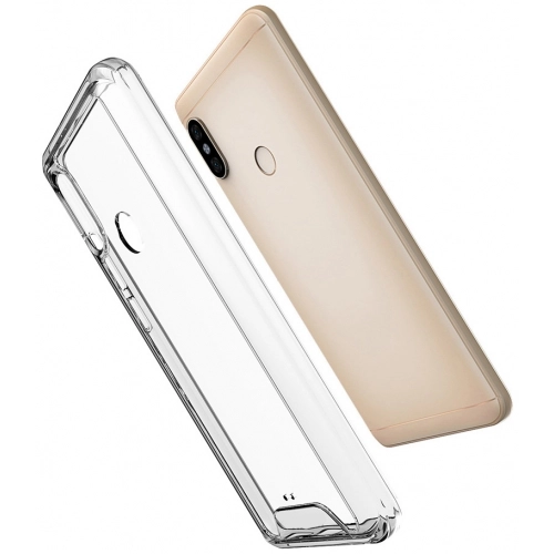 Xiaomi Redmi Note 5 Pro Kılıf Clear Guard Serisi Gard Kapak - Şeffaf