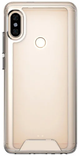 Xiaomi Redmi Note 5 Pro Kılıf Clear Guard Serisi Gard Kapak - Şeffaf