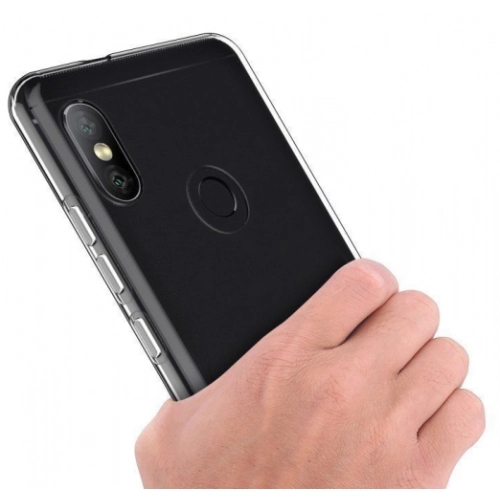 Xiaomi Redmi Note 5 Pro Kılıf Ultra İnce Kaliteli Esnek Silikon 0.2mm - Şeffaf