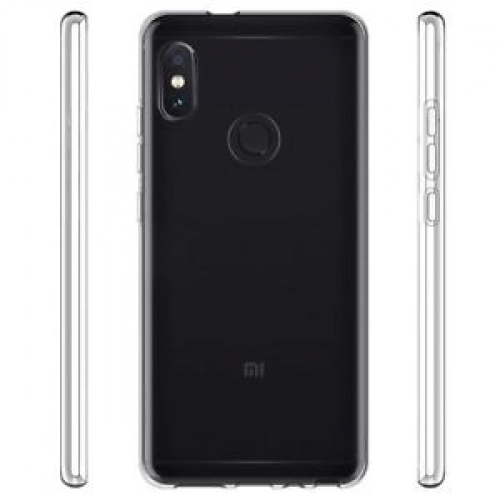 Xiaomi Redmi Note 5 Pro Kılıf Ultra İnce Kaliteli Esnek Silikon 0.2mm - Şeffaf