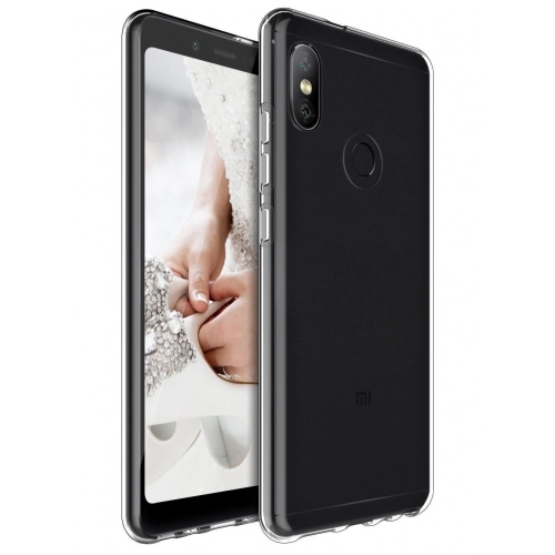 Xiaomi Redmi Note 5 Pro Kılıf Ultra İnce Kaliteli Esnek Silikon 0.2mm - Şeffaf