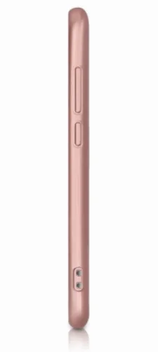 Xiaomi Redmi Note 6 Pro Kılıf İnce Mat Esnek Silikon - Gold