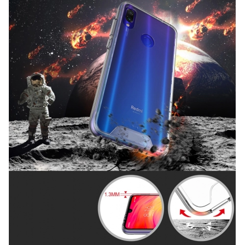 Xiaomi Redmi Note 7 Kılıf Clear Guard Serisi Gard Kapak - Şeffaf