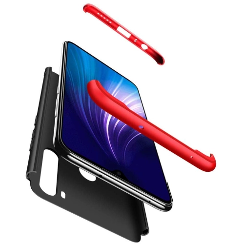 Xiaomi Redmi Note 8 Kılıf 3 Parçalı 360 Tam Korumalı Rubber AYS Kapak - Siyah
