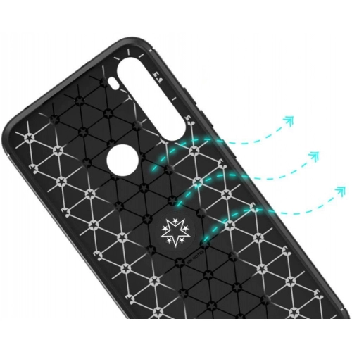 Xiaomi Redmi Note 8 Kılıf Renkli Silikon Yüzüklü Standlı Auto Focus Ravel Kapak - Mavi