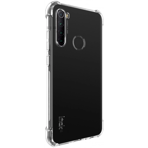 Xiaomi Redmi Note 8 Kılıf Silikon Köşe Korumalı Airbag Darbe Emici Kapak - Şeffaf