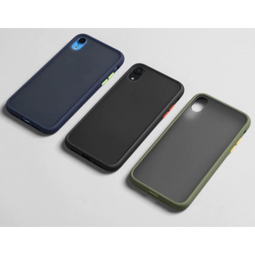 Xiaomi Redmi Note 8 Kılıf Exlusive Arkası Mat Tam Koruma Darbe Emici - Beyaz