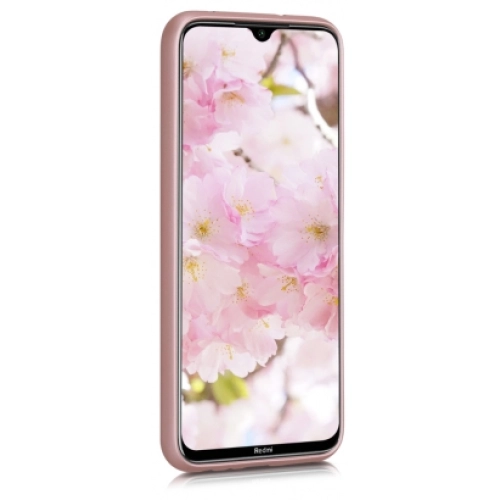 Xiaomi Redmi Note 8 Kılıf İnce Soft Mat Renkli Esnek Silikon Kapak - Mürdüm