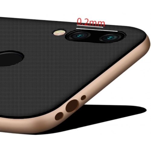 Xiaomi Redmi Note 8 Kılıf Tam Koruma İnce Standlı Esnek Verüs Silikon - Kırmızı