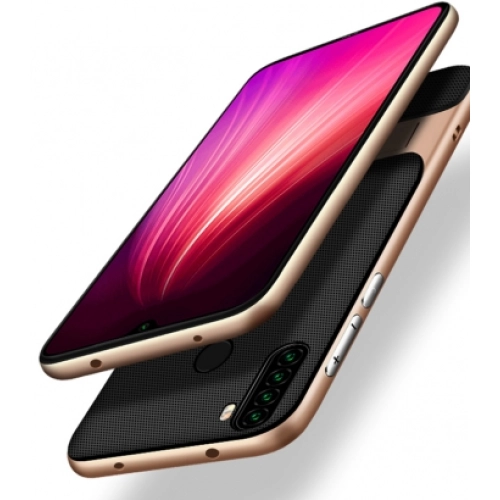 Xiaomi Redmi Note 8 Kılıf Tam Koruma İnce Standlı Esnek Verüs Silikon - Kırmızı