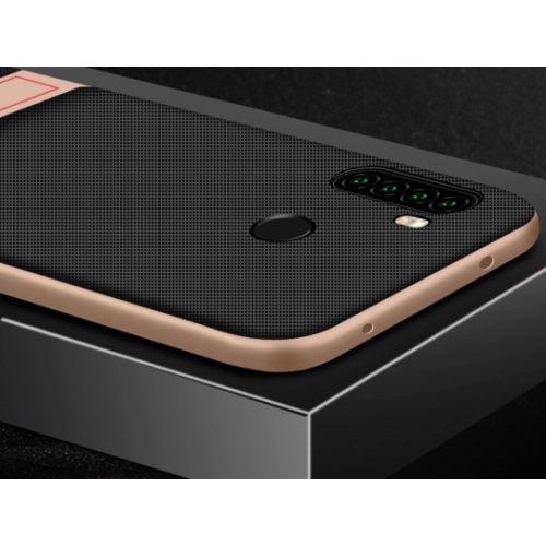 Xiaomi Redmi Note 8 Kılıf Tam Koruma İnce Standlı Esnek Verüs Silikon - Kırmızı