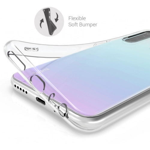 Xiaomi Redmi Note 8 Kılıf Kamera Korumalı Esnek Silikon Kapak - Şeffaf