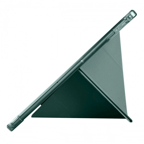 Xiaomi Redmi Pad SE Kılıf Standlı Tri Folding Kalemlikli Silikon Smart Cover - Koyu Yeşil