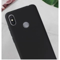 Xiaomi Redmi S2 Kılıf İnce Soft Mat Renkli Esnek Silikon Kapak - Kırmızı