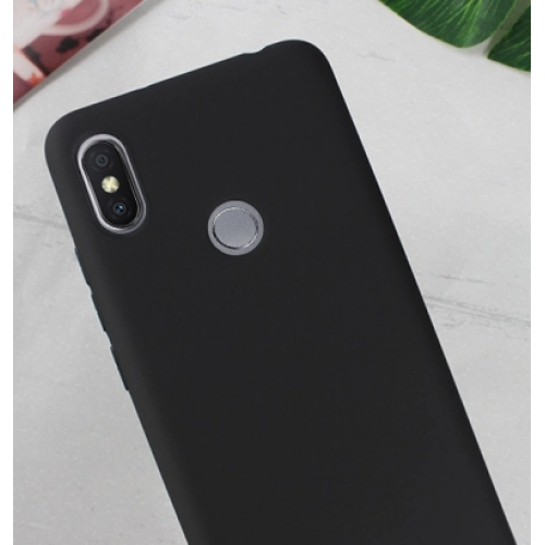 Xiaomi Redmi S2 Kılıf İnce Soft Mat Renkli Esnek Silikon Kapak - Mürdüm