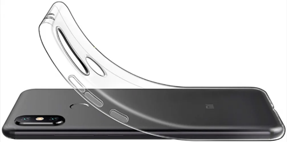 Xiaomi Redmi S2 Kılıf Ultra İnce Esnek Süper Silikon 0.3mm - Şeffaf