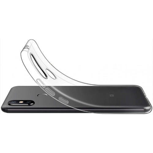 Xiaomi Redmi S2 Kılıf Kamera Korumalı Esnek Silikon Kapak - Şeffaf