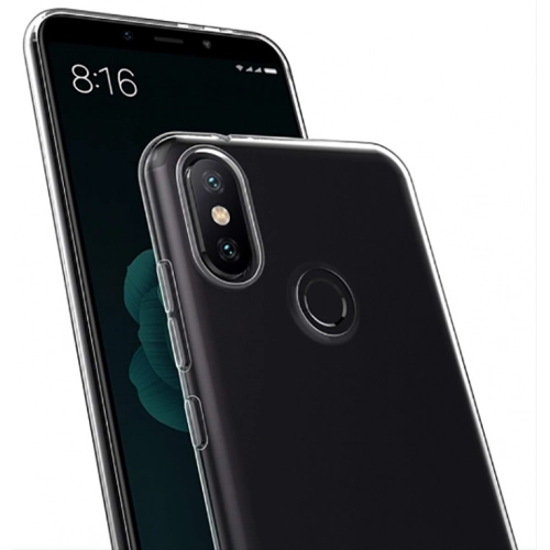 Xiaomi Redmi S2 Kılıf Kamera Korumalı Esnek Silikon Kapak - Şeffaf