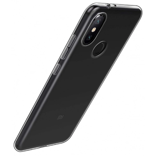 Xiaomi Redmi S2 Kılıf Kamera Korumalı Esnek Silikon Kapak - Şeffaf