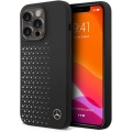 Apple iPhone 14 Pro Max (6.7) Uyumlu Kılıf Mercedes Benz Yatay Gradient Yıldızlı Silikon Kapak - Siyah