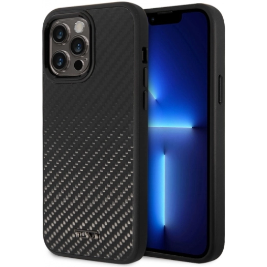 Apple iPhone 14 Pro Max (6.7) Uyumlu Kılıf TUMI Hakiki Alüminyum Dizayn Kapak - Siyah