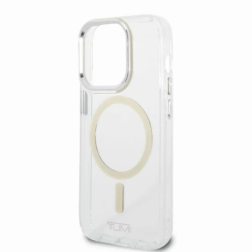 Apple iPhone 14 Pro (6.1) Uyumlu Kılıf TUMI Magsafe Şarj Özellikli Airbag Tasarımlı Kapak - Şeffaf
