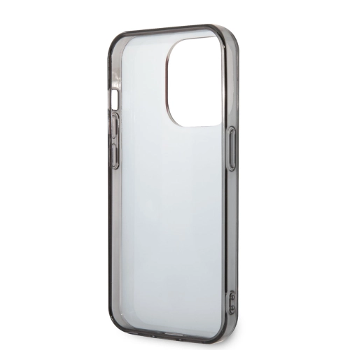 Apple iPhone 14 Pro Max (6.7) Uyumlu Kılıf Ferrari Gradient Baskılı Dizayn Kapak - Siyah