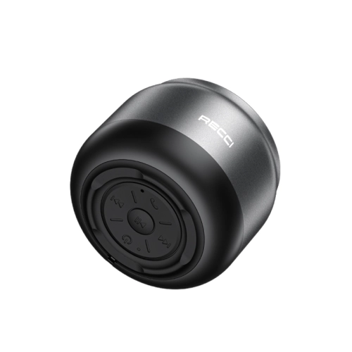 Recci RSK-W13 Hot Hatch Serisi Hi-Fi Wireless Bluetooth 5.0 Speaker Hoparlör 5W 1200mAh - Siyah
