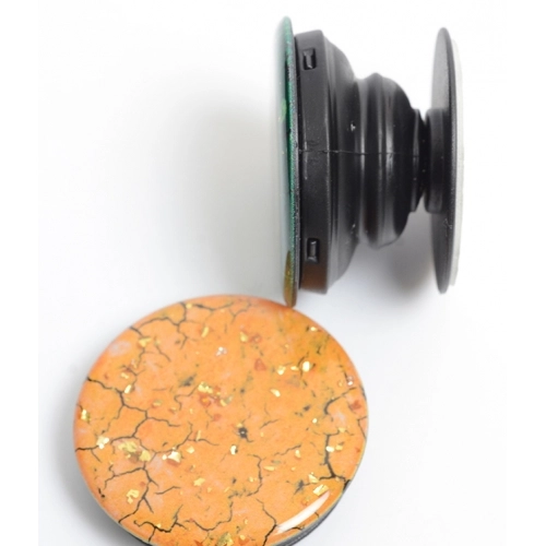 Pop Socket Telefon Tutucu Granit Desenli - Pembe