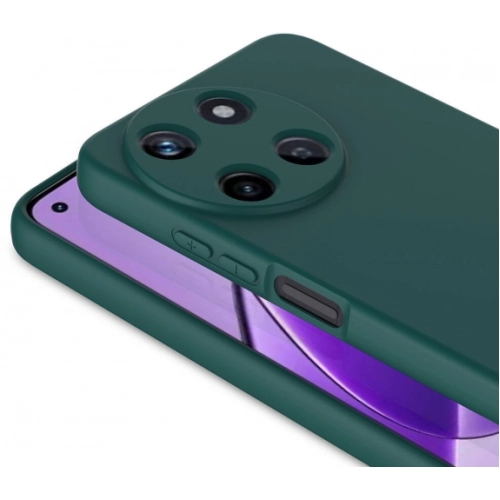 Realme 11 4G Kılıf İçi Kadife Mat Mara Lansman Silikon Kapak - Lila