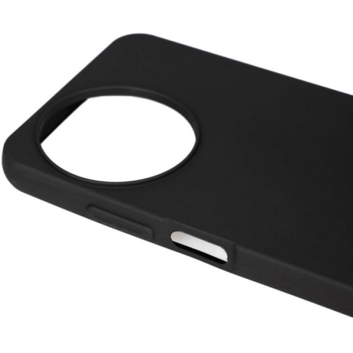 Realme 11 4G Kılıf Silikon Mat Esnek Kamera Korumalı Biye Kapak - Siyah